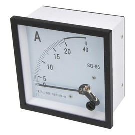 SQ-96 9696mm 포인터 AC 전류계 10A 15A 20A 30A 시리즈 아날로그 앰프 미터 크기 CZ-96 [04 30A] SQ-96 9696mm Pointer AC Current Meter 10A 15A 20A 30A Series Analog Amp Meter Size CZ-96 [04 30A]