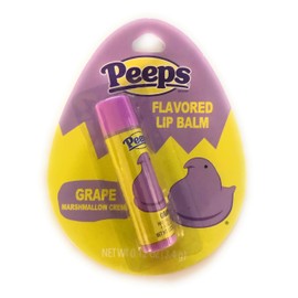 Peeps (1) Easter Candy Flavored Lip Balm - Grape Marshmallow Creme - Net Wt. 0.12 oz / 3.4 g