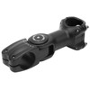 LUNJE 31.8x110mm Mountain Bicycle Angle Adjustable Handlebar Stem Riser Aluminium