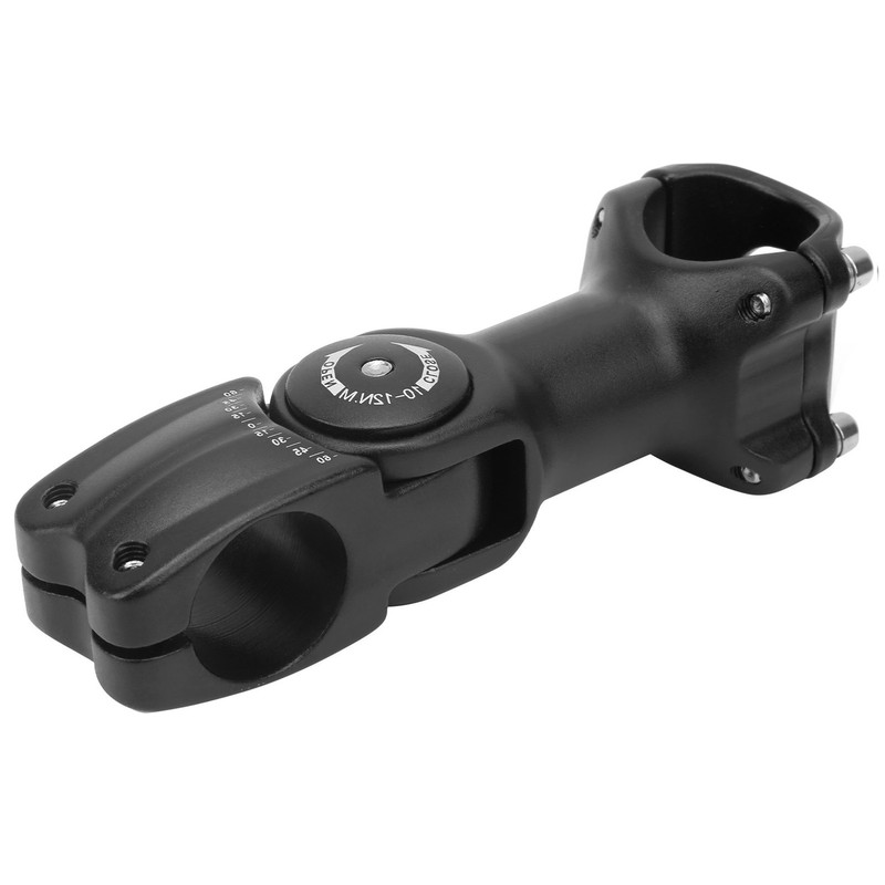 LUNJE 31.8x110mm Mountain Bicycle Angle Adjustable Handlebar Stem Riser Aluminium