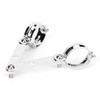 Retro Headlight Bracket Fork Mounting Clamp Universal Accessory Fit for