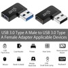 HENGBIRD USB 3.0 Angled Connector 90 Degree, USB Angle Plug