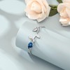 Rose Flower Urn Bracelet for Ashes for Women Man Stainless