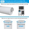 Stretchable Exhaust Hose 5.9 Inch for Portable AC