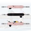 Running Hydration Belt with Water Bottle Holder, Phone Storage (Pink)