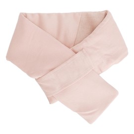 Heating Scarf Cotton Comfortable Concealed Button Washable USB Heated Scarf for Women Men Winter Gift Pink