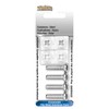 Cruiser Accessories 80230 License Plate Frame Fasteners, Standard-Steel