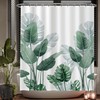 Ulticool Shower Curtain - Leaves Plants Large - 180 x