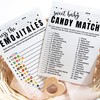 Black and White Baby Shower Game Bundle Set Hilarious Candy