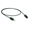 1.5 m SunshineTronic Toslink Optical Cable Toslink Male to 3.5