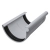 INEFA Gutter Connector Semicircular PVC NW125 / 125 mm Grey