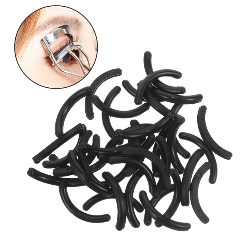 Baluue 150pcs Eyelash Curler Refill Pads Soft Cushions for Easy
