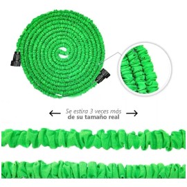 Espinope Manguera Expandible Compacta Retractil Jardín Con Pistola
