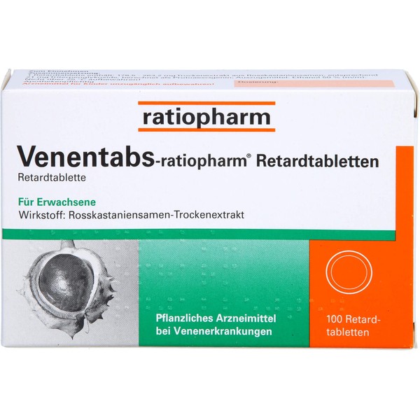 Venentabs-ratiopharm prolonged-release tablets, pack of 100