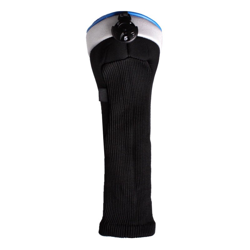 Andux Long Neck Golf Hybrid Club Head Covers with Dial