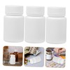 Outanaya 20pcs Empty Plastic Bottles Screw Cap Pill Vitamin Storage