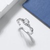 Twist CZ Engagement Rings for Women by Ginger Lyne |