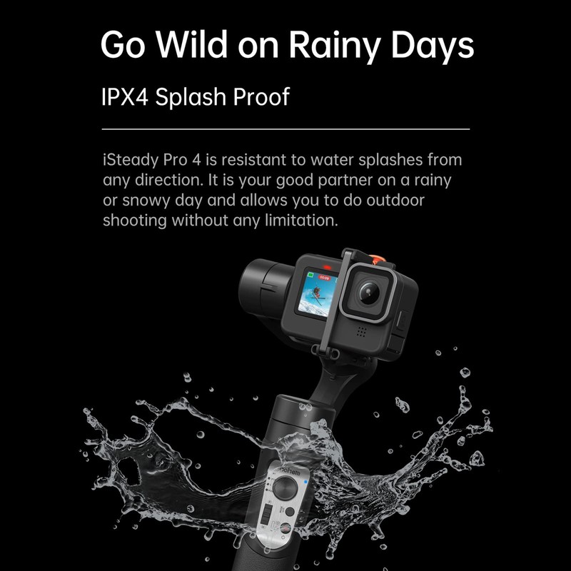 Domary iSteady Pro 4 3-Axis Handheld Sports Camera Gimbal Stabilizer