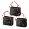 CBB61 ANGEEK 450V AC 1.2UF 50/60HZ Starter Capacitor, AC Motor