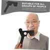Healeved 1pc Blindfold Glasses Black Eye Exam Tool Eye Occluder