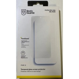 BodyGuardz Pure2 Tempered Glass Screen Protector for Motorola One 5G ACE (ONLY)