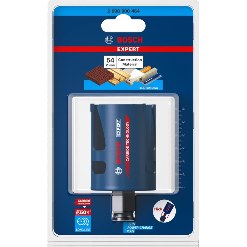 Bosch Professional 1 x Expert Construction Material hole saw (for