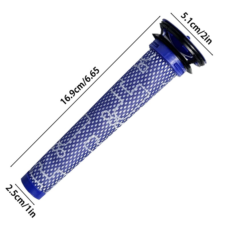 4 Pack Filters Replacement for Dyson V7, V8 Animal and