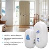 Wireless Doorbell 38 Ringtones 4 Volume Levels Elderly Pager Waterproof