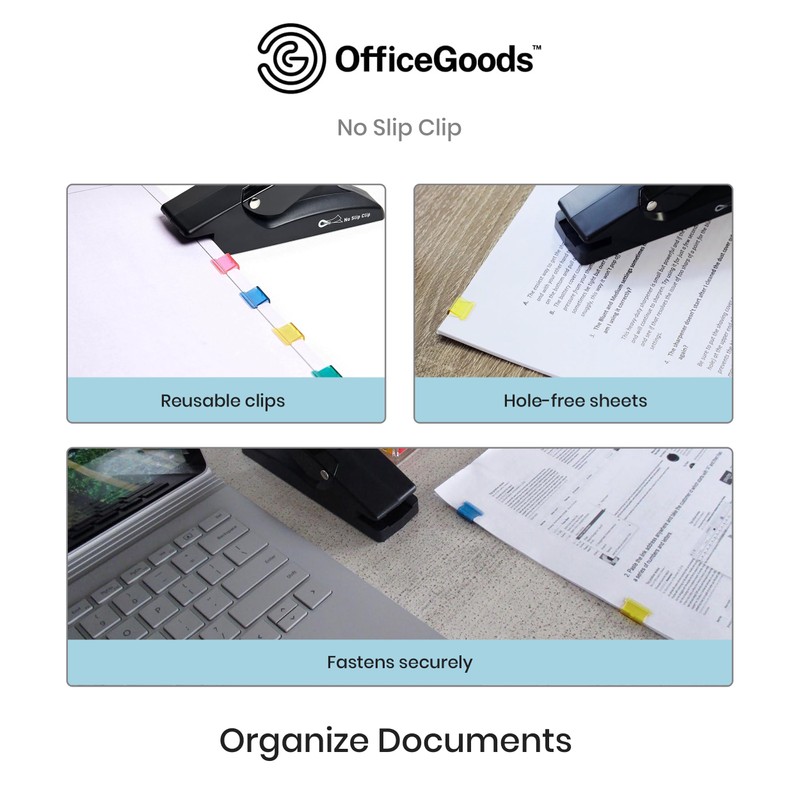 No Slip Clip Refills - 2 Boxes of 50 Paper