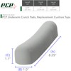 PCP Underarm Crutch Pads, Replacment Cushion Tops
