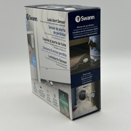 Swann Security NIB Swann Indoor Smart Water Leak Detector SWIFI-LEAK-GL WiFi Leak Alert Sensor