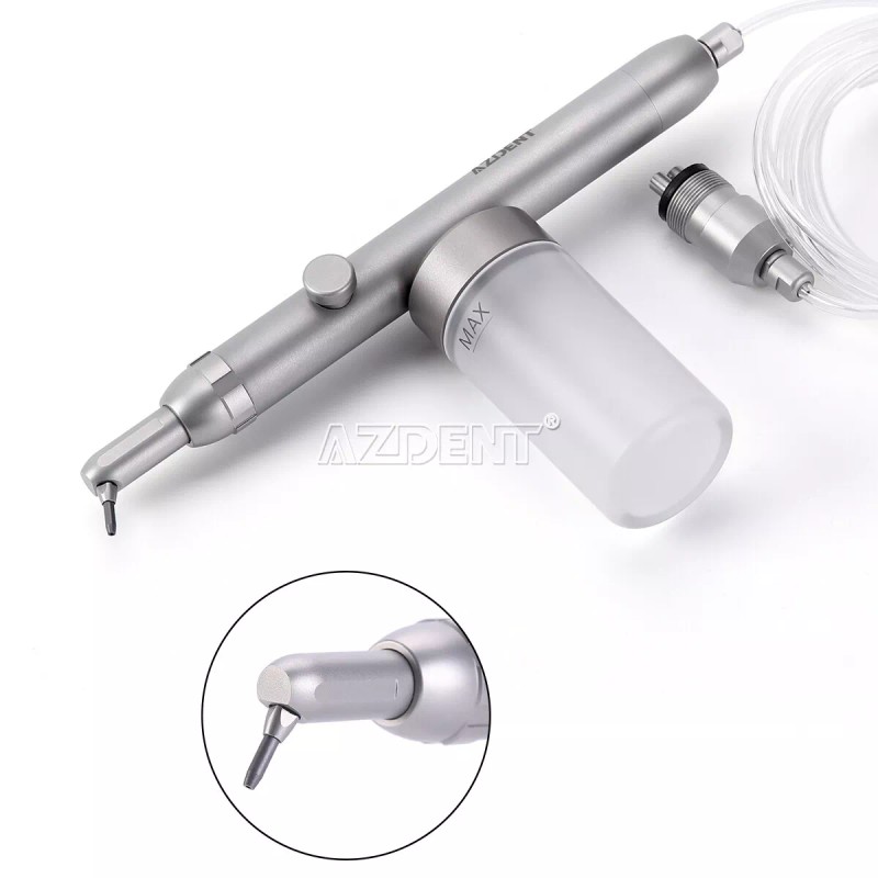 AZDENT Dental Aluminum Oxide Micro Blaster Microetcher Sandblasting System 4Holes