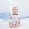 MAMIMAKA Unisex Baby Bodysuits Baby Clothes Short Sleeve Bodysuits Onesies
