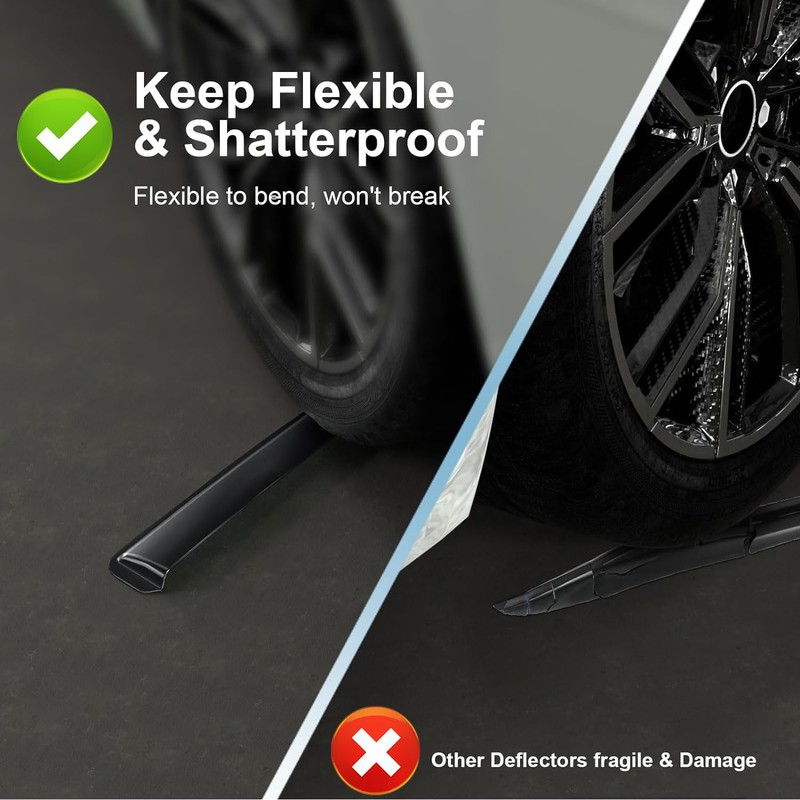 4PCS Rain Guards Window Visors Fits for 2009-2015 Honda Pilot,