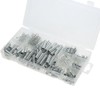 200 Piece Compression Springs Assortment Kit,Spring Assortment Set,Zinc Plated Compression