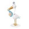 Stork Blue, Approx. 18 cm, Metal