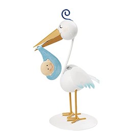 Stork Blue, Approx. 18 cm, Metal