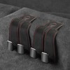 Car Seat Back Storage Hook, 1 Count PU Leather Concealed