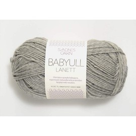 Babyull Lanett Col.1032 Light Grey Motttled Approx. 175 m 50 g