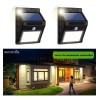 Importeek 20pz Lampara Led Solar Reflector Exterior Jardin Sensor Luz