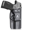 WARRIORLAND IWB Carbon Fiber Kydex Holster Tailored Fit: Sig Sauer