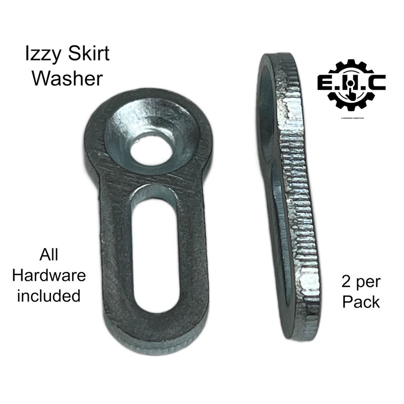 Izzy Skirt Washer/Adjustable Washer/Table Connector/Drawer Front Connector/All Hardware Include Pack