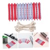 WOONEKY 12pcs Wave Hair Perm Rods Nonslip Plastic Perming Cold