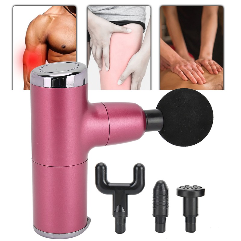 Mini Massage Gun Portable Adjustable Muscle Pain Fatigue Relive Fitness