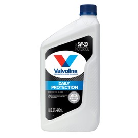 Valvoline Daily Protection 5W-20 Synthetic Blend Motor Oil 1 QT