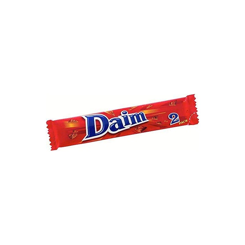 Daim Crunchy Carmel Bar - 56g - 6 pack