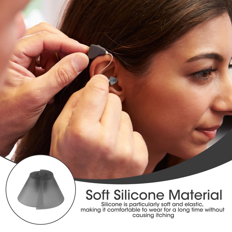 14 Pack Tulip Hearing Aid Domes Replacement Compatible with GN