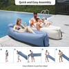 Naturehike Inflatable Recliner Chair, Waterproof Inflatable Sofa with Portable Backpack,