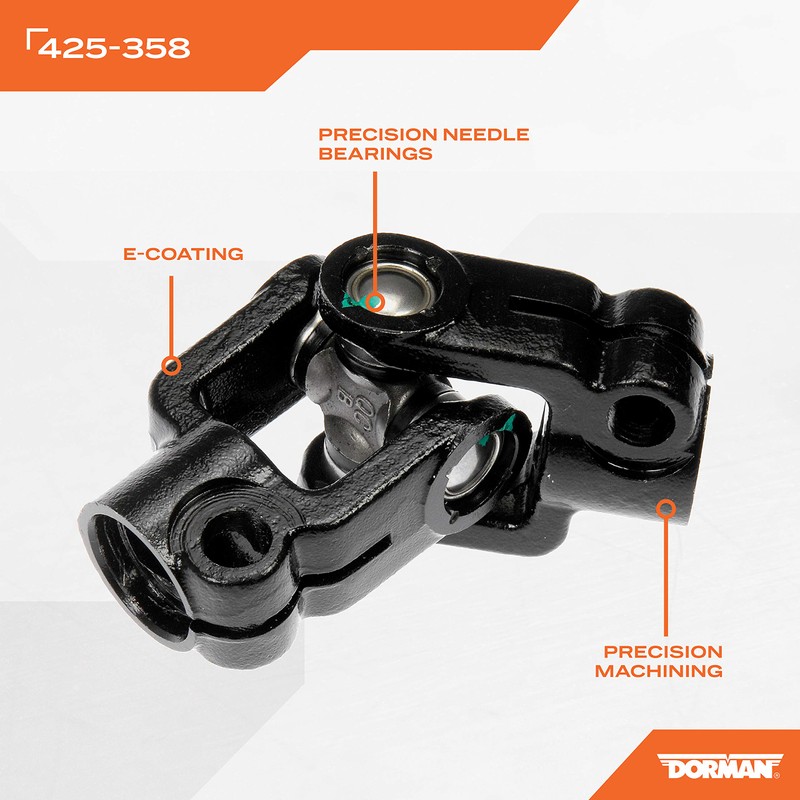 Dorman 425-358 Steering Shaft Universal Joint Compatible with Select Ford