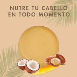 Acondicionador Sólido Árbol Verde Coco Y Argán 50g
